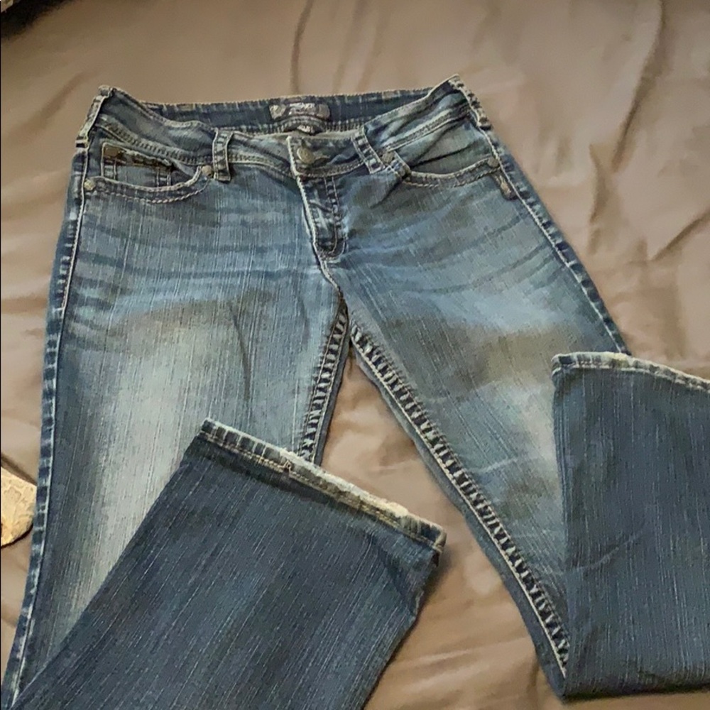 Silver jeans size 31x30 flare